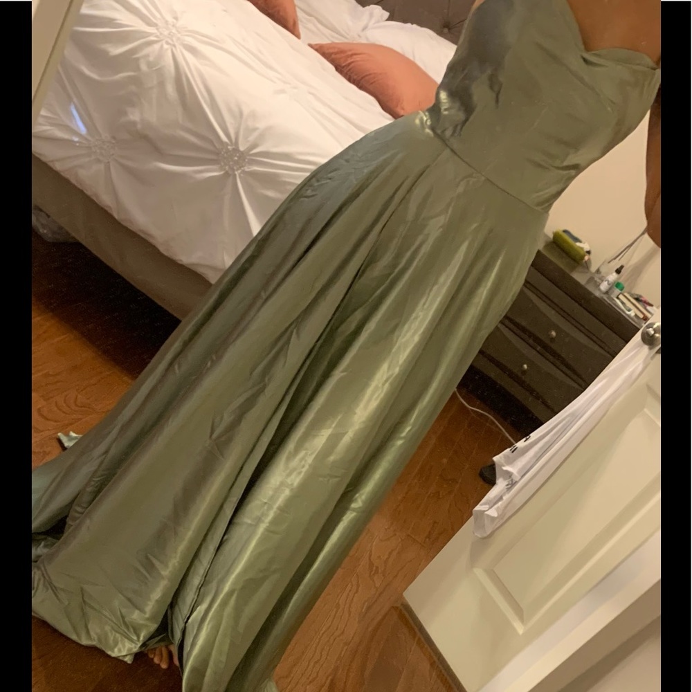 Sage bridesmaid dress - Picture 2 of 6